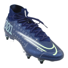 Nike Superfly 7 Elite Mds SG-Pro Ac M CK0013-401 fotbollsskor blå 1