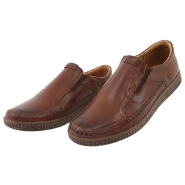 Riko Herrläder loafers 913 brun 3