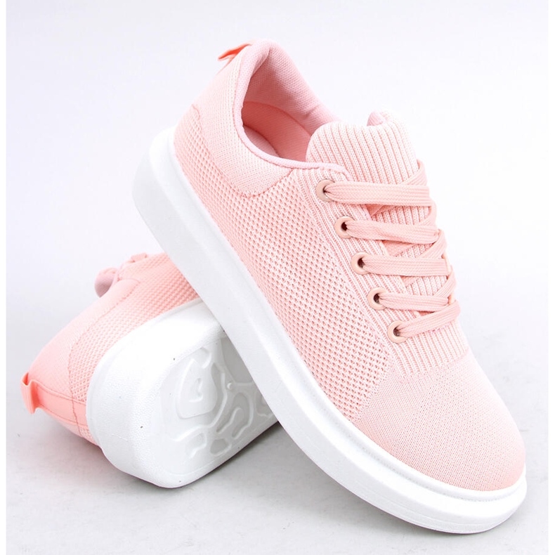 Rosa kvinnors rosa sneakers LV82P Rosa 2