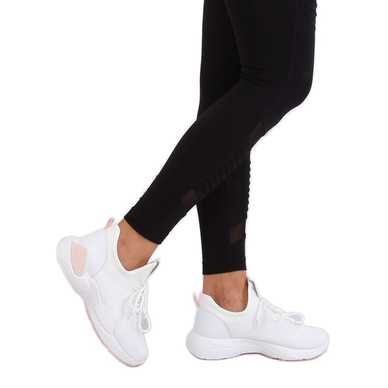 Vita sportskor B0-547 Rosa 1