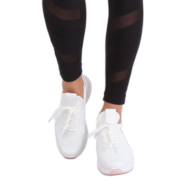 Vita sportskor B0-547 Rosa 2