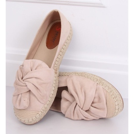 Beige beige espadrilles LL-219P Beige 1