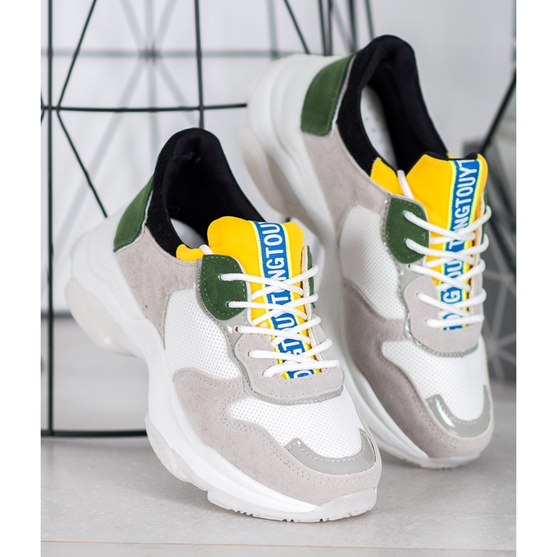 SHELOVET Trendiga sneakers mångfärgad 1