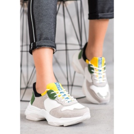 SHELOVET Trendiga sneakers mångfärgad 2