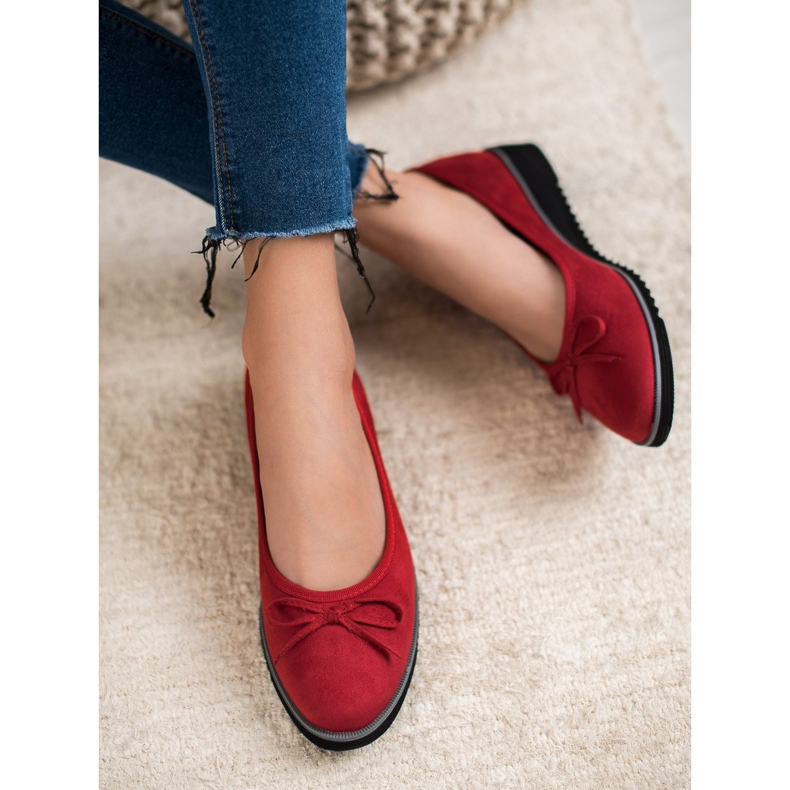 Goodin Ballerina med rosett röd 1