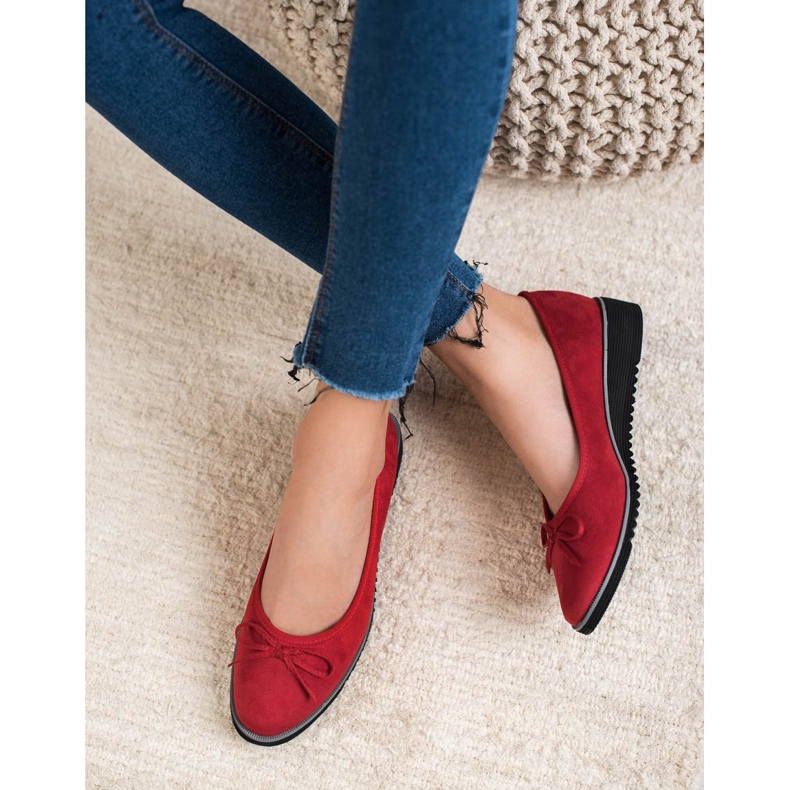 Goodin Ballerina med rosett röd 2