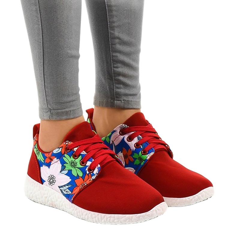 Röda sportskor 623 mångfärgad 1