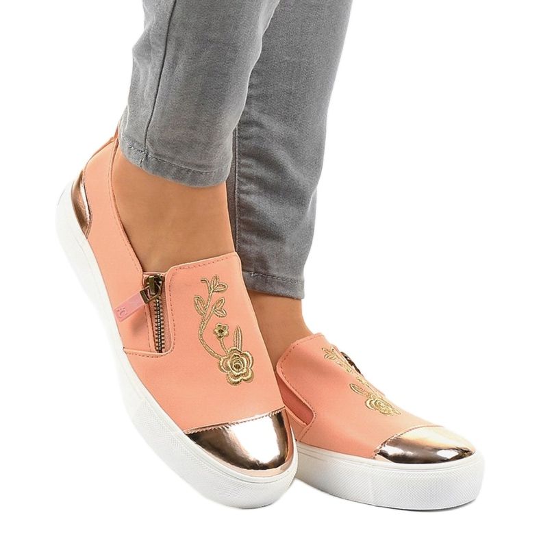 Klassiska rosa sneakers A-89 1