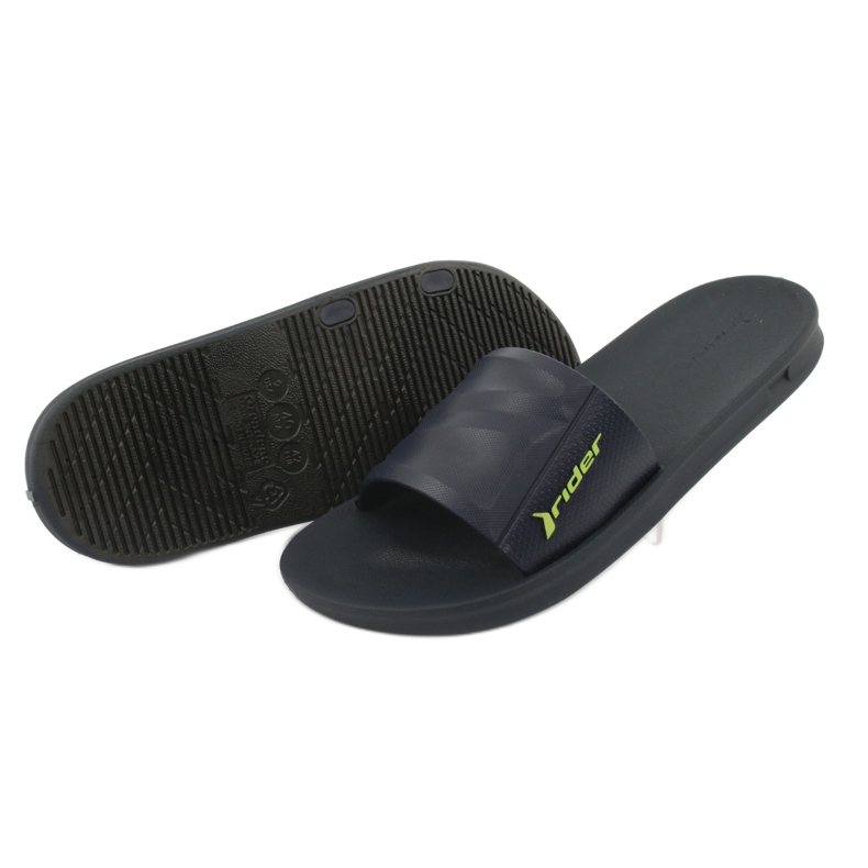 Rider 11578 marinblå pool tofflor grön 3