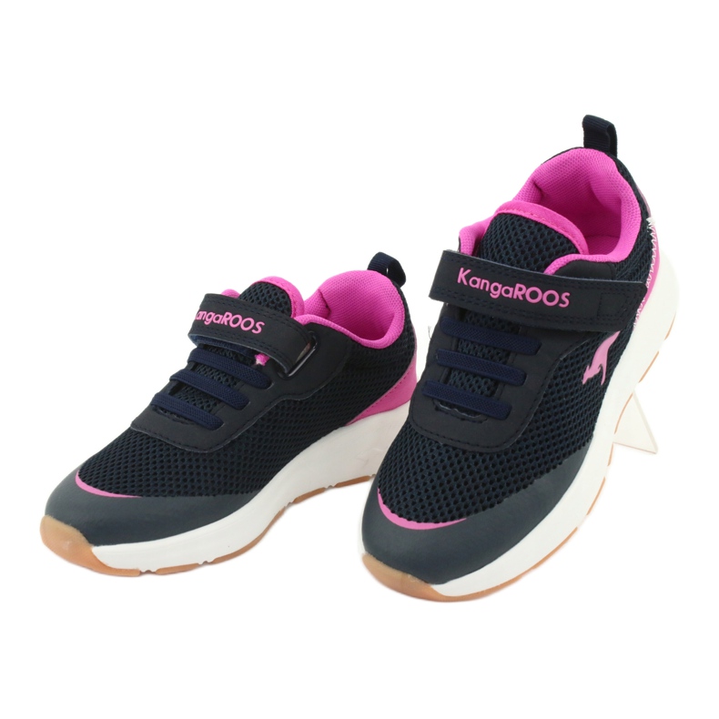 Kangaroos18507 Navy/Pink Sports Children's Shoes blå 3