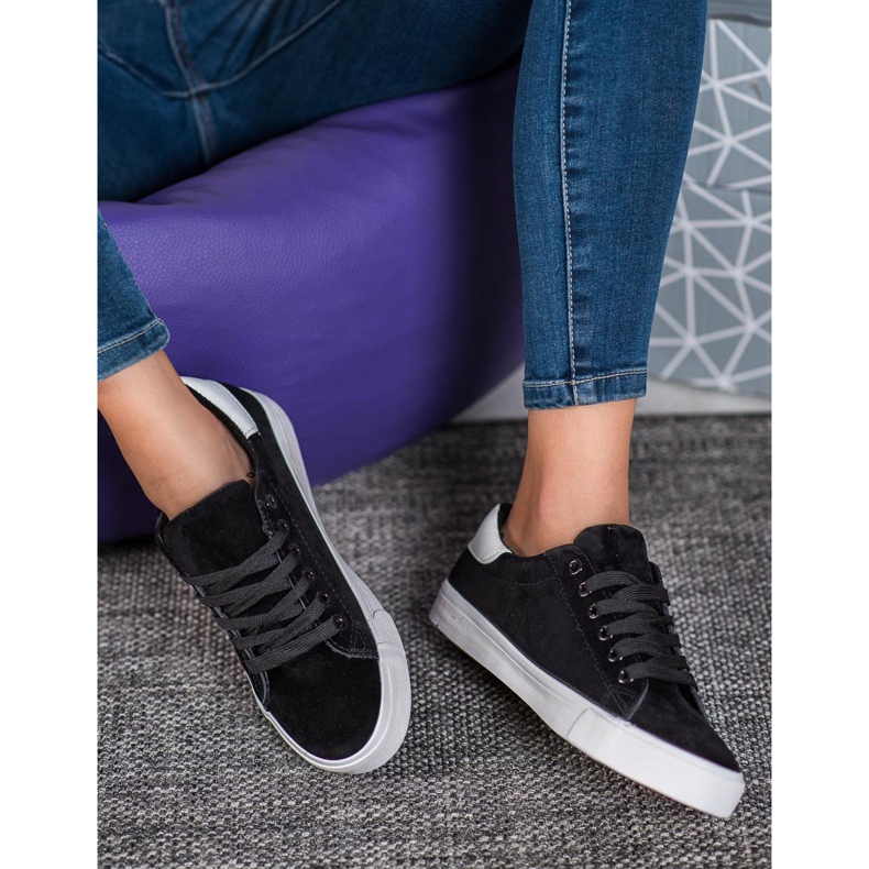 SDS Sportskor på tjock sula svart 2