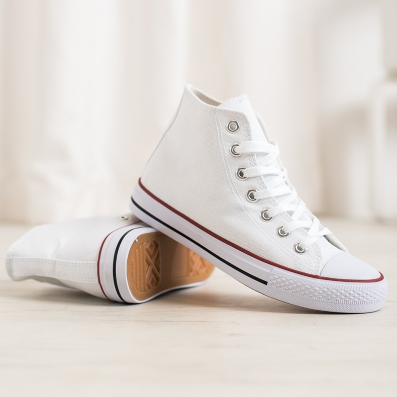 Super Me Höga sneakers vit 1