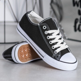 SDS Textil sneakers svart 1