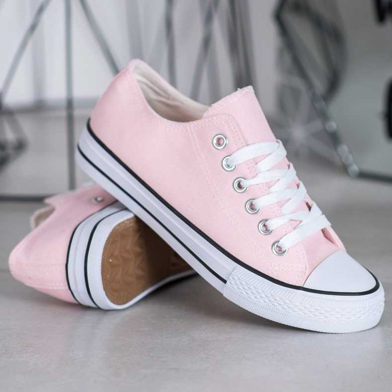 SDS Textil sneakers rosa 1