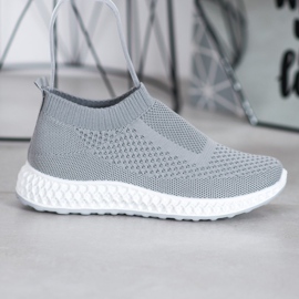 Goodin Openwork sportskor grå 2