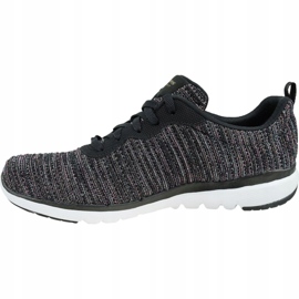 Skechers Flex Appeal 3.0 Endless Glamour W 13071-BKMT svart 1