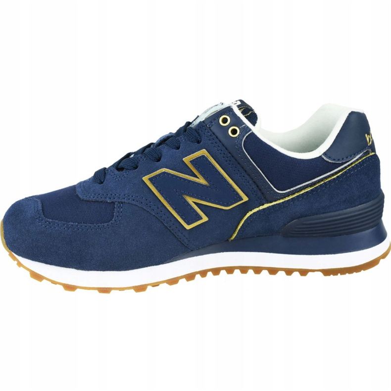 New Balance W WL574SOC skor marinblå 1