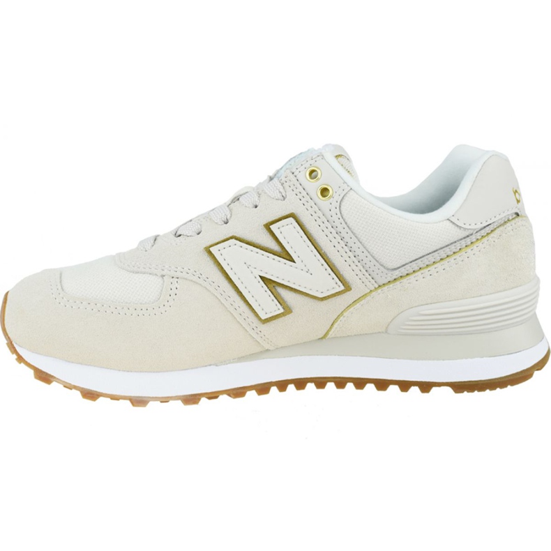 New Balance W WL574SOA skor beige 1