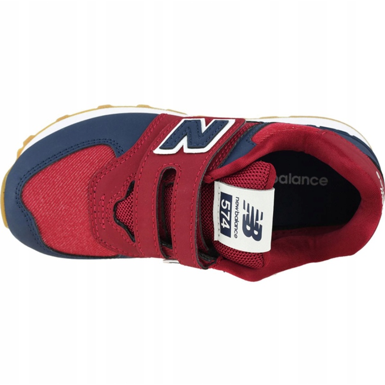 New Balance Jr YV574DMI skor röd 2
