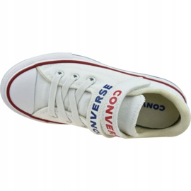 Converse Chuck Taylor All Star Dubbelrem Jr 666927C vit 2