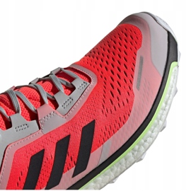 Adidas Terrex Agravic Flow M EF2116 skor röd grå mångfärgad 2