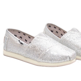 Silverskor, slip -on hundar AG0025 grå 1