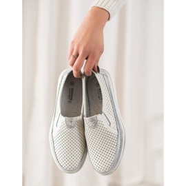 Goodin Lätta läderskor vit 1