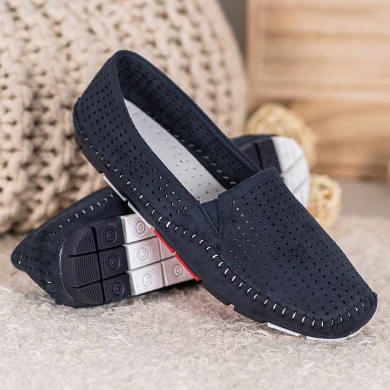 Goodin Openwork Slip On Shoes blå 1