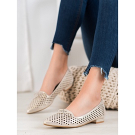 Goodin Eleganta genombrutna ballerinor gyllene 2