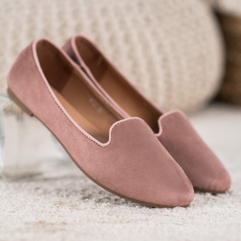 Clowse Klassiska mocka herrar rosa 1