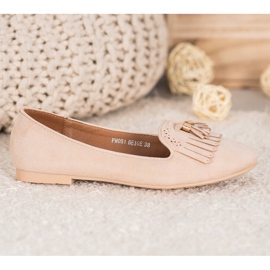 Fama Mocka herrar med fransar brun 1