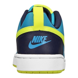 Nike Court Borough Low 2 Jr BQ5448-400 skor blå 2