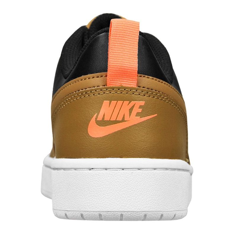 Nike Court Borough Low 2 Jr BQ5448-004 skor svart gul 1