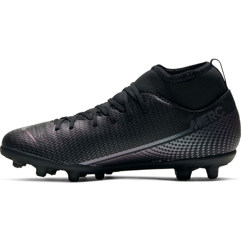 Nike Mercurial Superfly 7 Club FG / MG Jr AT8150-010 fotbollsskor mångfärgad svart 2