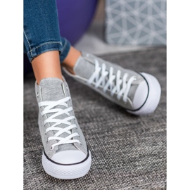 Super Me Höga sneakers grå 2