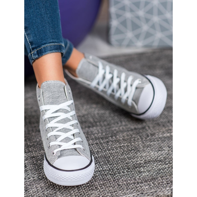 Super Me Höga sneakers grå 2
