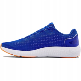 Under Armour Ua Charged Pursuit 2 M 3022594-400 löparskor vit blå 2
