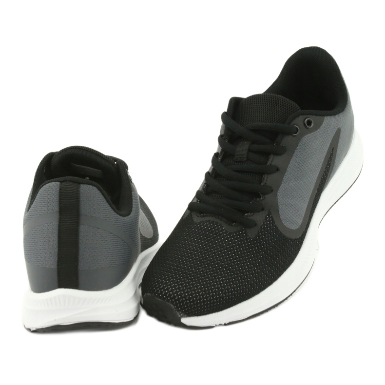 Atletico 1857335 sportskor för män, svarta och gråa 4