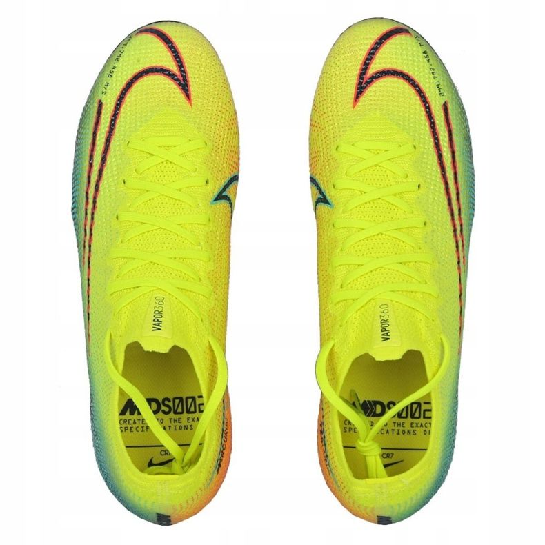 Nike Mercurial Vapor 13 Elite Mds Fg M CJ1295-703 fotbollsskor mångfärgad gul 1