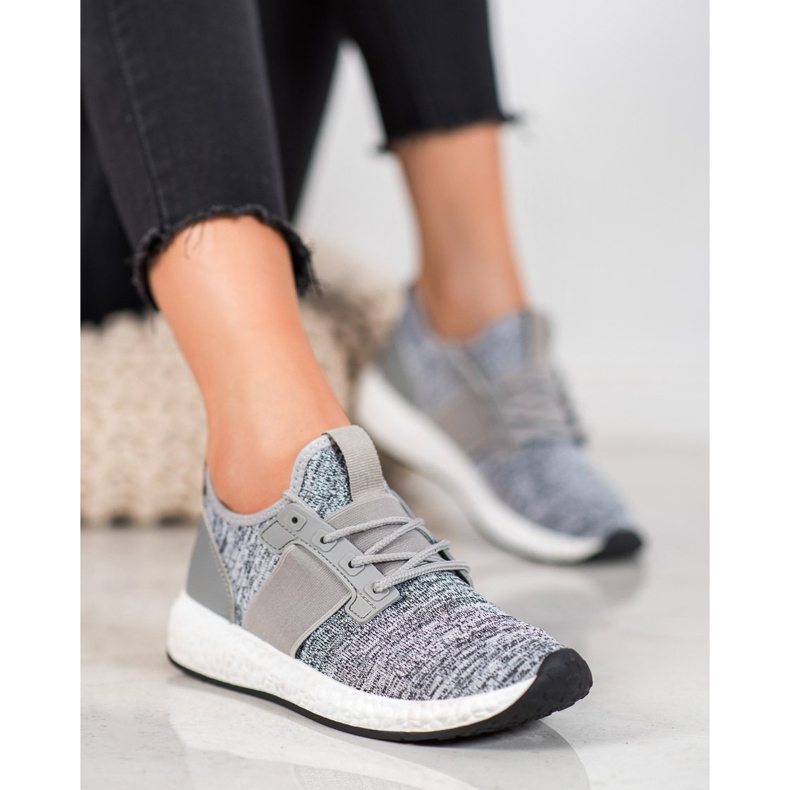 Bona Sportskor På Plattformen grå 1