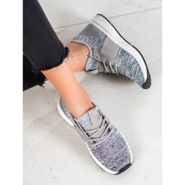 Bona Sportskor På Plattformen grå 2