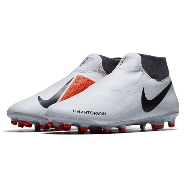 Nike Phantom Vsn Academy Df Fg M AO3258-060 fotbollsskor grå mångfärgad 2