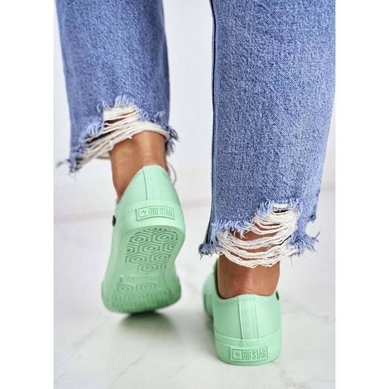 Gröna damskor Big Star AA274030 1