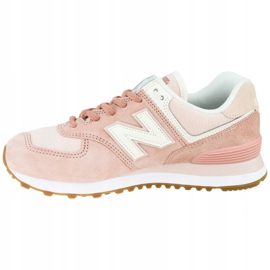 New Balance W WL574SAZ skor orange 1