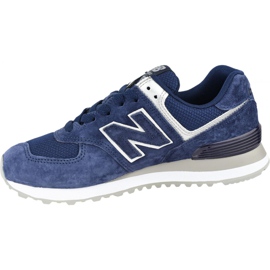 New Balance W WL574EY skor marinblå 1