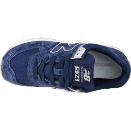 New Balance W WL574EY skor marinblå 2