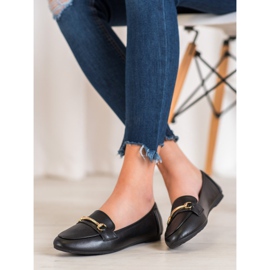 Fama Casual Ballerina Med Prydnad svart 1