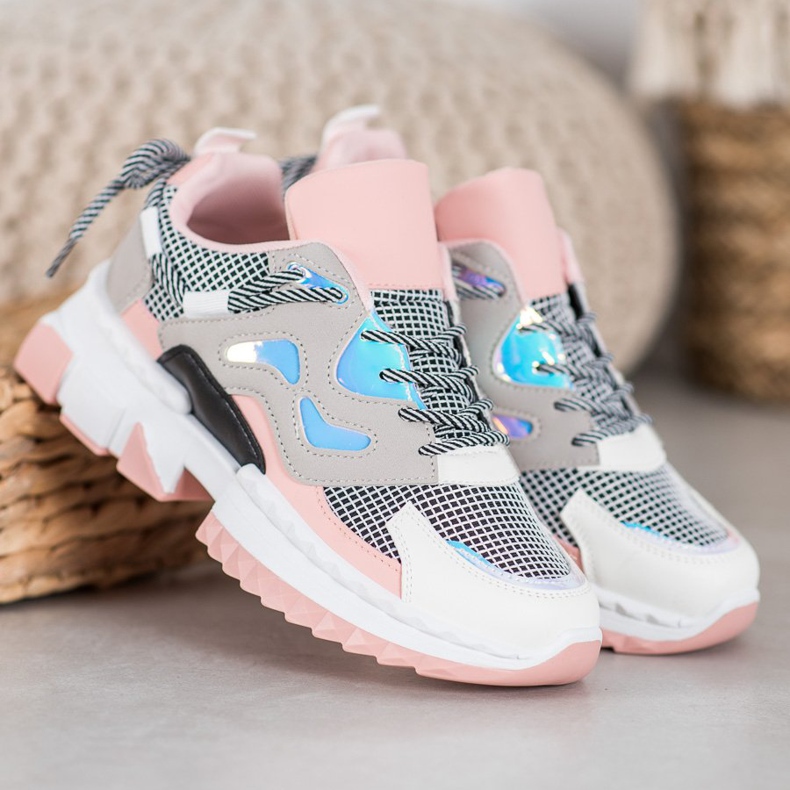 Seastar Snygga sneakers med Holo -effekt rosa mångfärgad 1