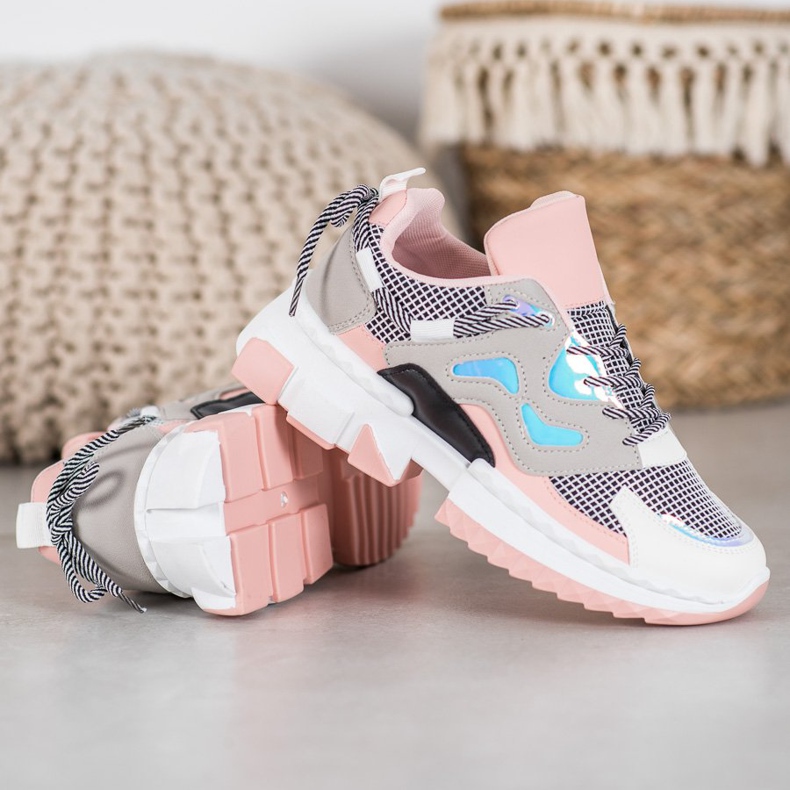 Seastar Snygga sneakers med Holo -effekt rosa mångfärgad 2