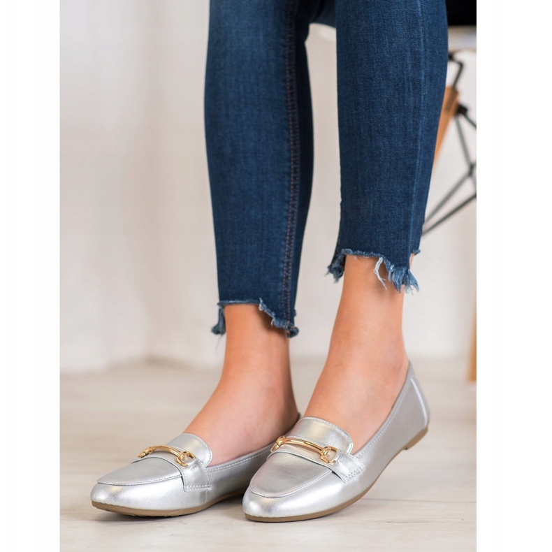 Fama Casual Ballerina Med Prydnad grå 1